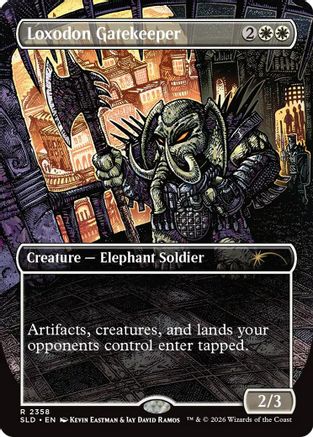 Loxodon Gatekeeper (2358) - Secret Lair Drop Series