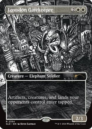 Loxodon Gatekeeper (2354) - Secret Lair Drop Series