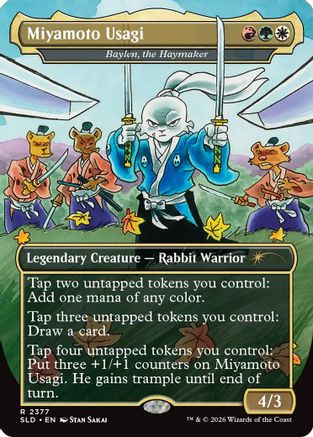 Miyamoto Usagi – Baylen, the Haymaker (2377) - Secret Lair Drop Series