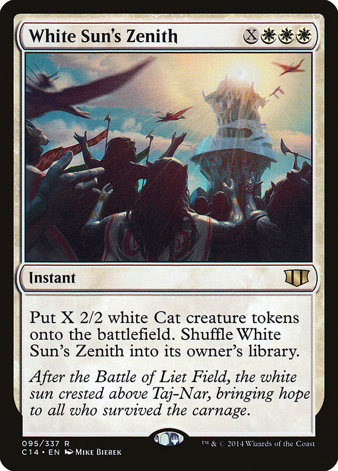 White Sun's Zenith [Commander 2014] | Silver Goblin