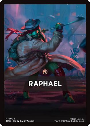 Raphael Theme Card (003) - Commander: Teenage Mutant Ninja Turtles