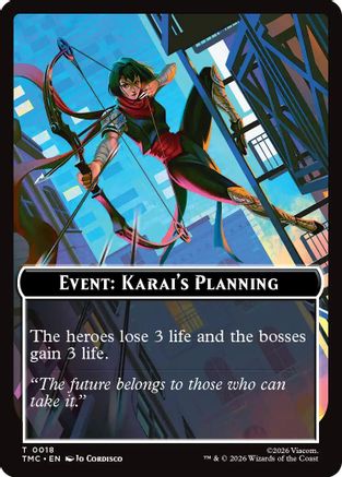 Event: Karai's Planning (018) - Commander: Teenage Mutant Ninja Turtles