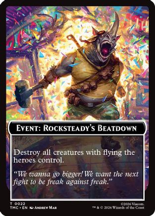 Event: Rocksteady's Beatdown (022) - Commander: Teenage Mutant Ninja Turtles