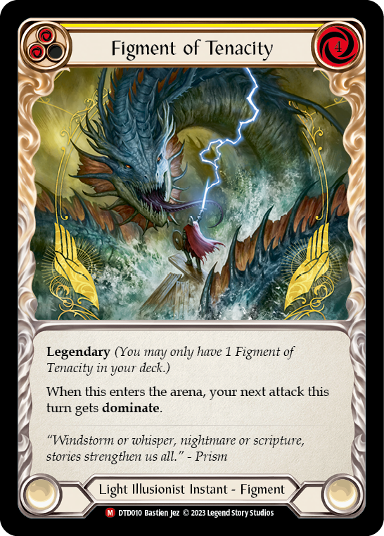 Figment of Tenacity // Metis, Archangel of Tenacity [DTD010] (Dusk Till Dawn) | Silver Goblin