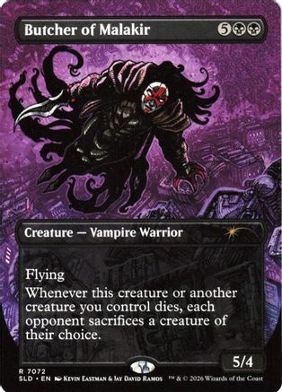 Butcher of Malakir (7072) Foil - Secret Lair Drop Series