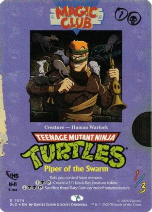Piper of the Swarm (7074) Foil - Secret Lair Drop Series