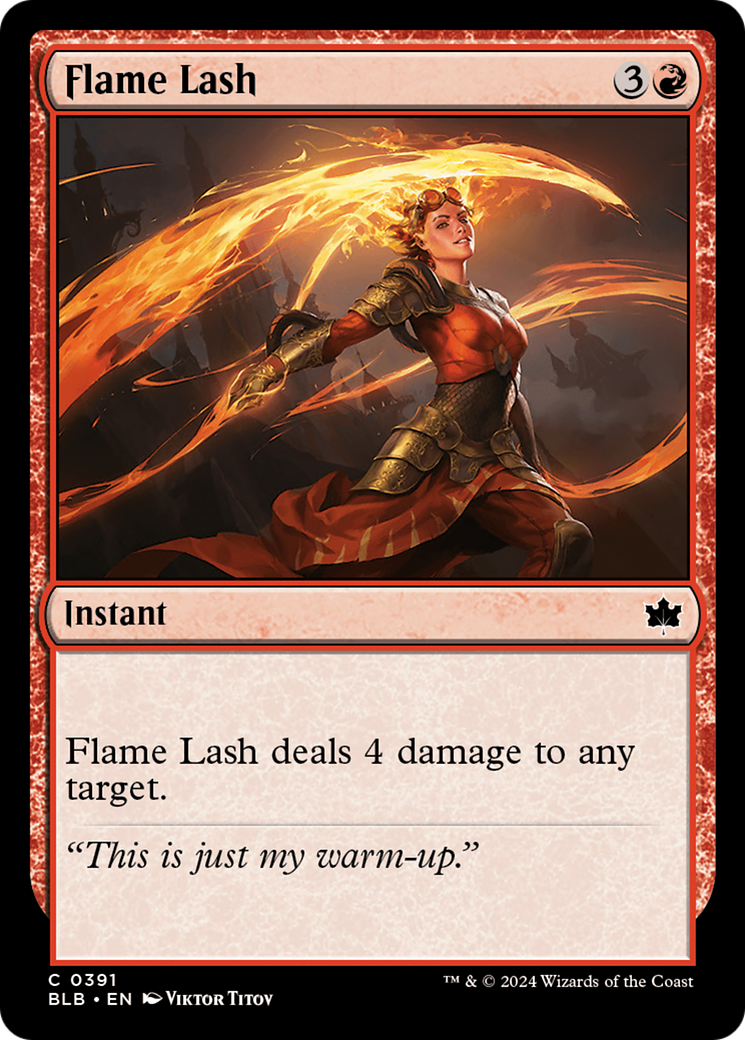 Flame Lash [Bloomburrow] | Silver Goblin