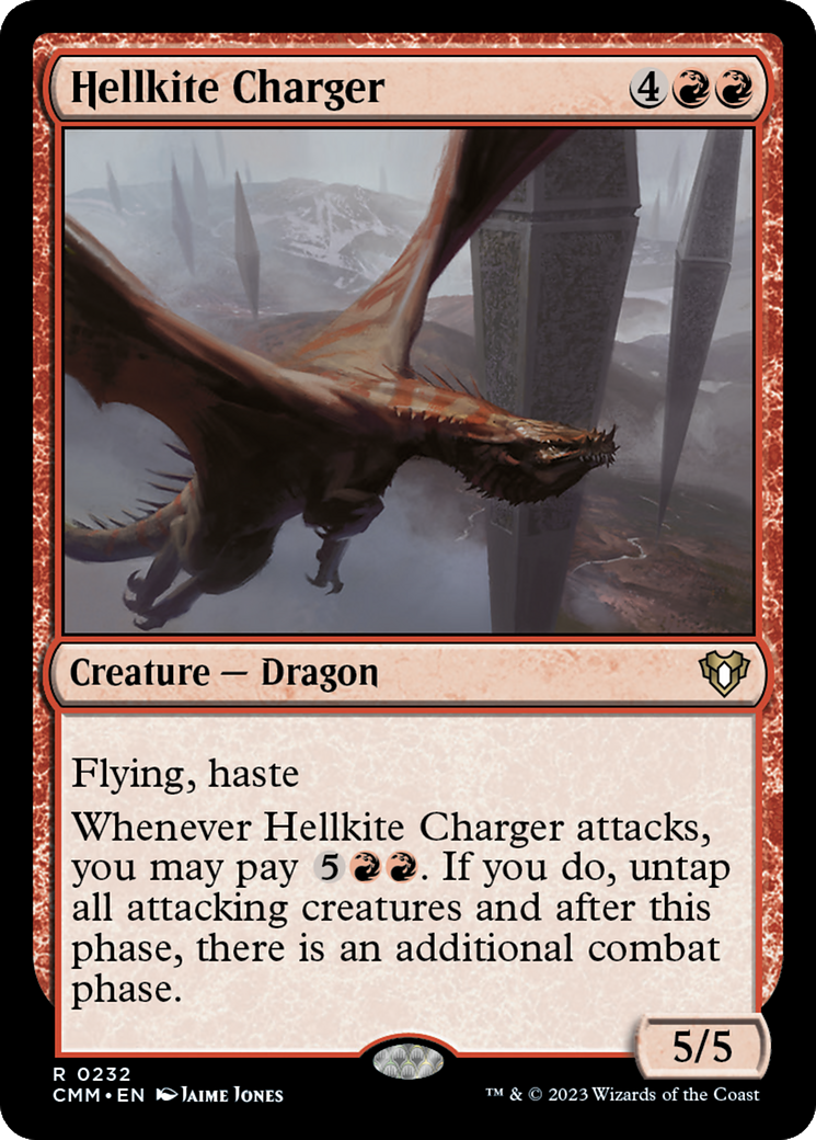 Hellkite Charger [Commander Masters] Foil