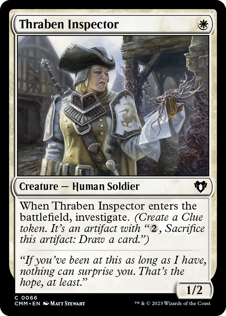 Thraben Inspector [Commander Masters] | Silver Goblin