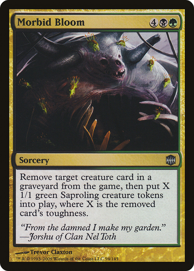 Morbid Bloom (094) Foil - Alara Reborn