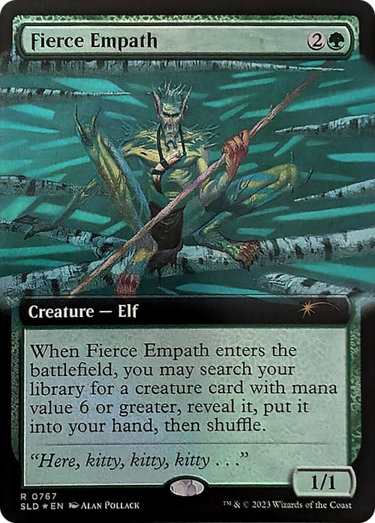 Fierce Empath (Extended Art) [Secret Lair Drop Series] | Silver Goblin