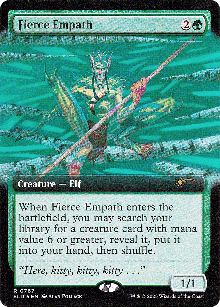 Fierce Empath (Extended Art) [Secret Lair Drop Series] | Silver Goblin