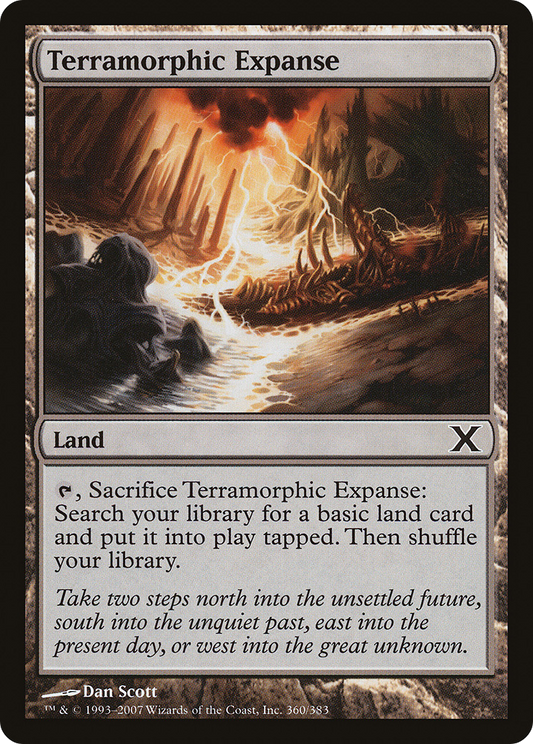 Terramorphic Expanse [Tenth Edition] Foil