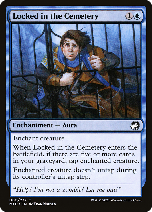 Locked in the Cemetery [Innistrad: Midnight Hunt] Foil