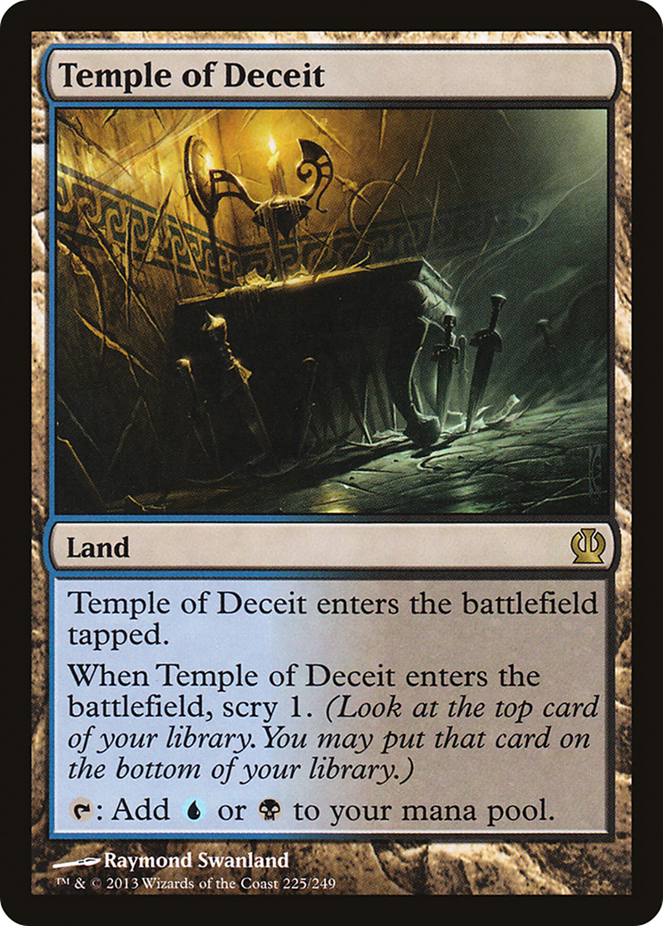 Temple of Deceit (225) Foil - Theros