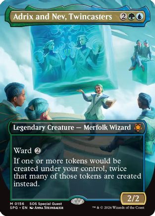 Adrix and Nev, Twincasters (Borderless) (156) - Special Guests