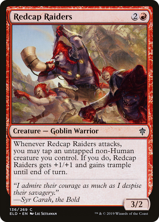 Redcap Raiders [Throne of Eldraine] Foil