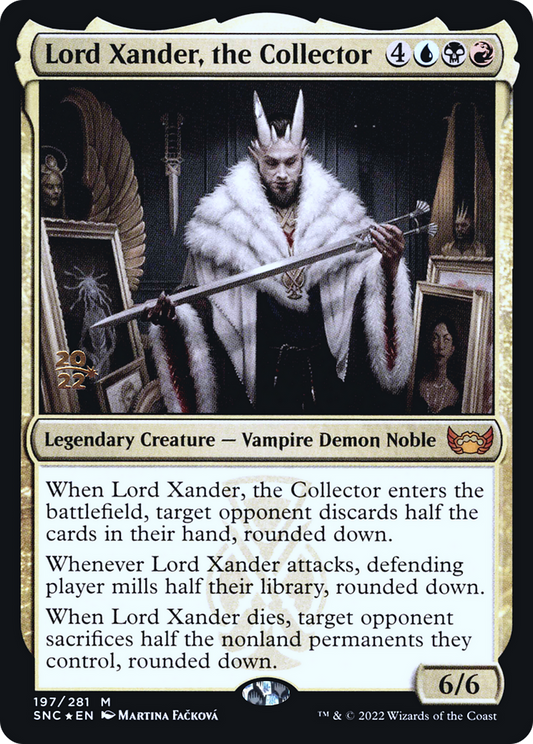 Lord Xander, the Collector [Streets of New Capenna Prerelease Promos]