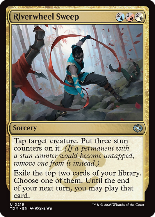 Riverwheel Sweep (219) - Tarkir: Dragonstorm