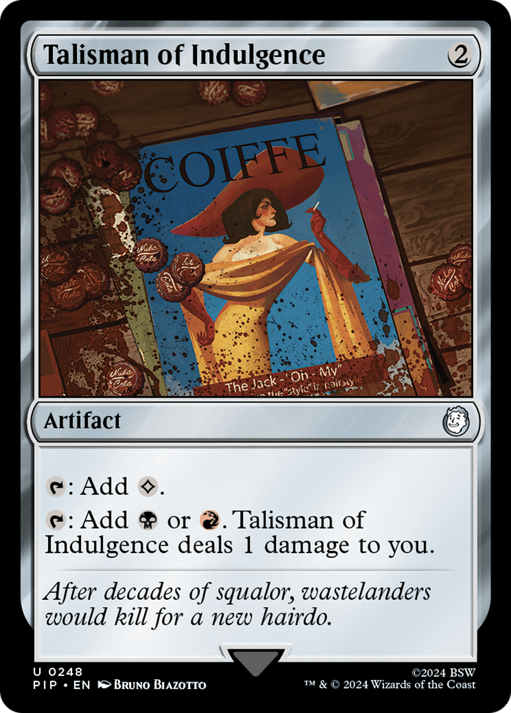 Talisman of Indulgence [Fallout] | Silver Goblin