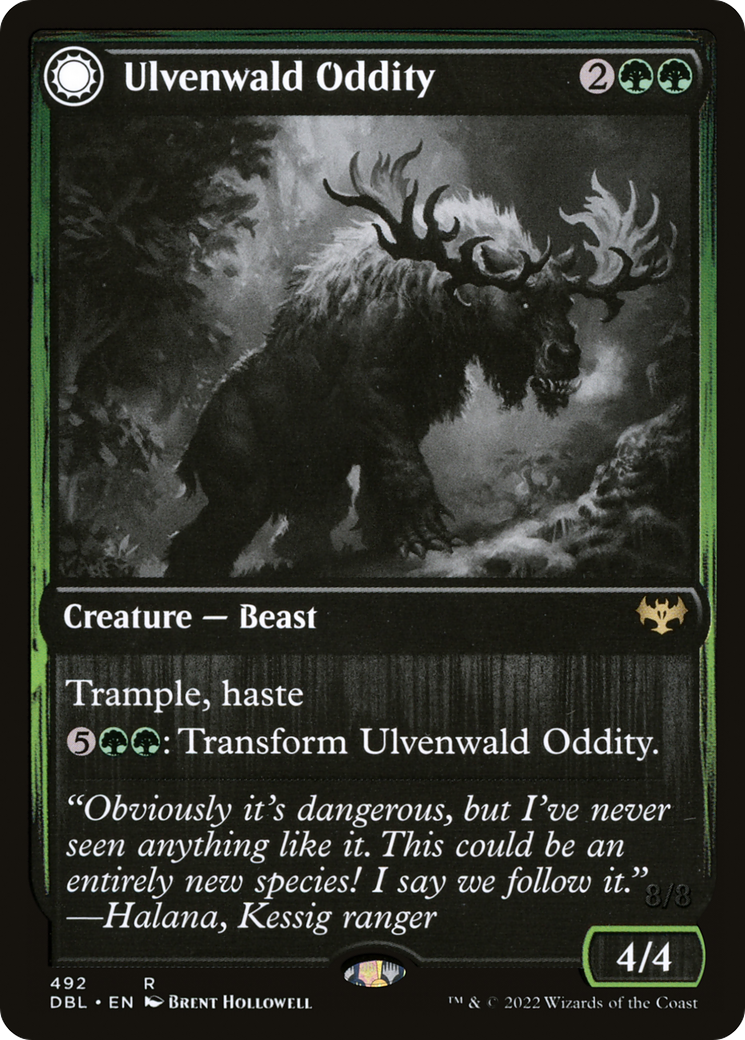 Ulvenwald Oddity // Ulvenwald Behemoth [Innistrad: Double Feature]