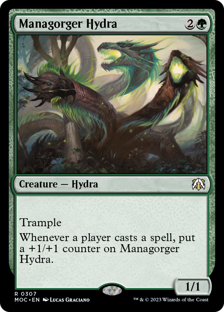 Managorger Hydra [March of the Machine Commander] | Silver Goblin