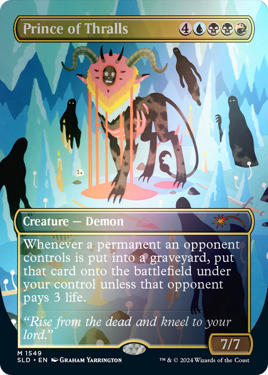 Prince of Thralls(Borderless) Foil (1549★)