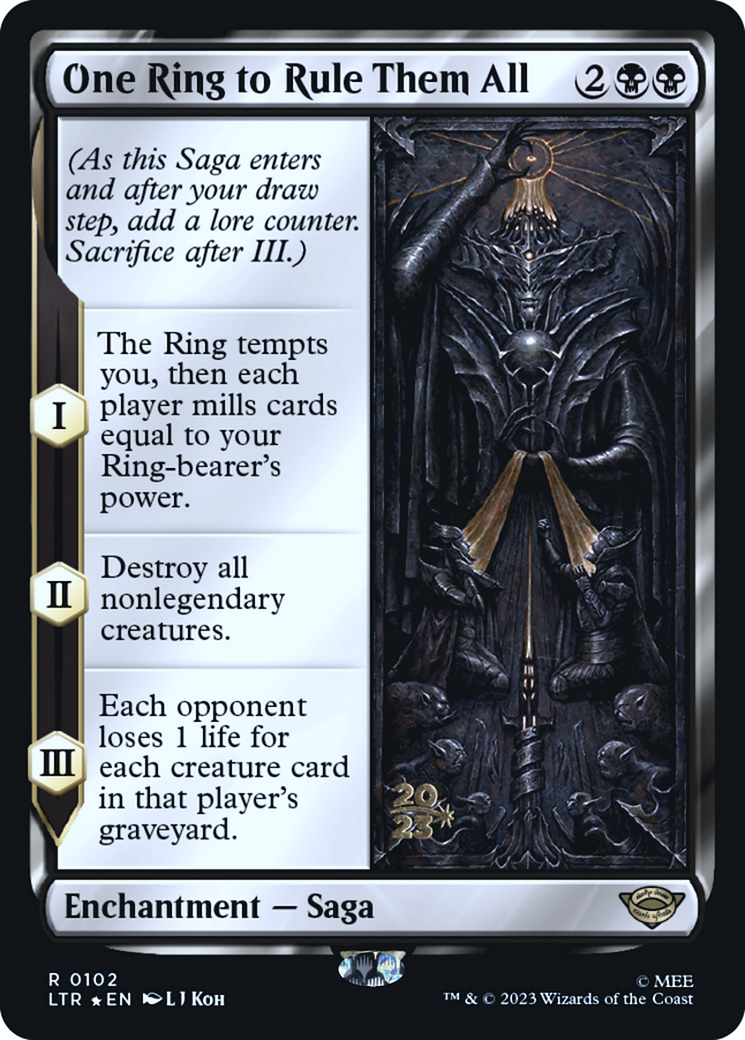 One Ring to Rule Them All [The Lord of the Rings: Tales of Middle-Earth Prerelease Promos]