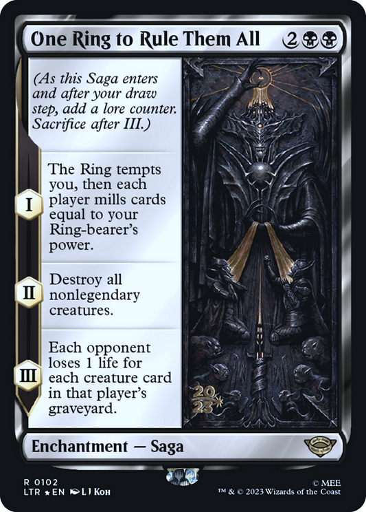 One Ring to Rule Them All [The Lord of the Rings: Tales of Middle-Earth Prerelease Promos]