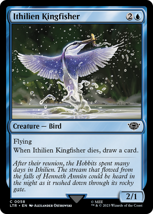 Ithilien Kingfisher [The Lord of the Rings: Tales of Middle-Earth] Foil