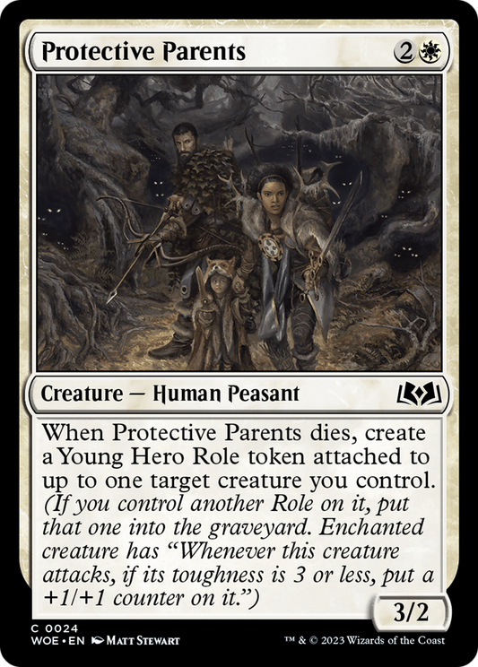Protective Parents [Wilds of Eldraine] Foil