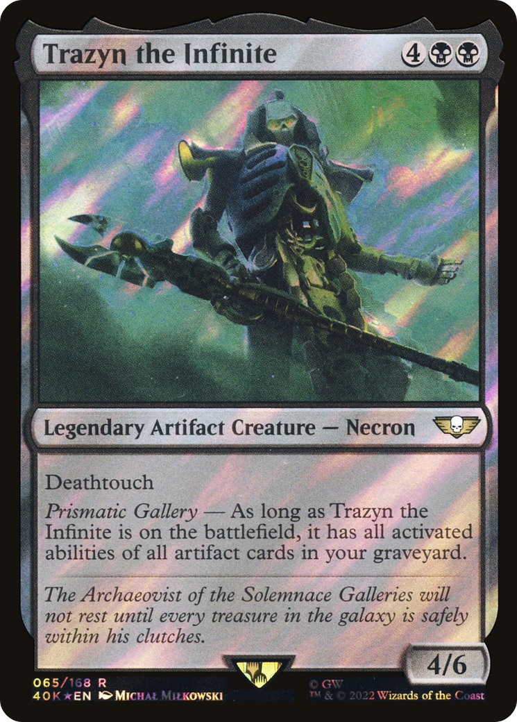 Trazyn the Infinite (Surge Foil) [Warhammer 40,000]