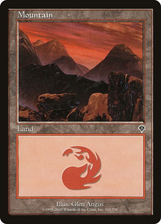 Mountain (345) [Invasion] Foil