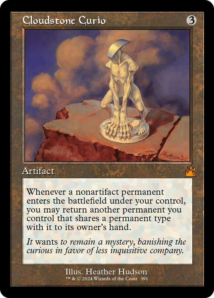 Cloudstone Curio (Retro Frame) [Ravnica Remastered] | Silver Goblin