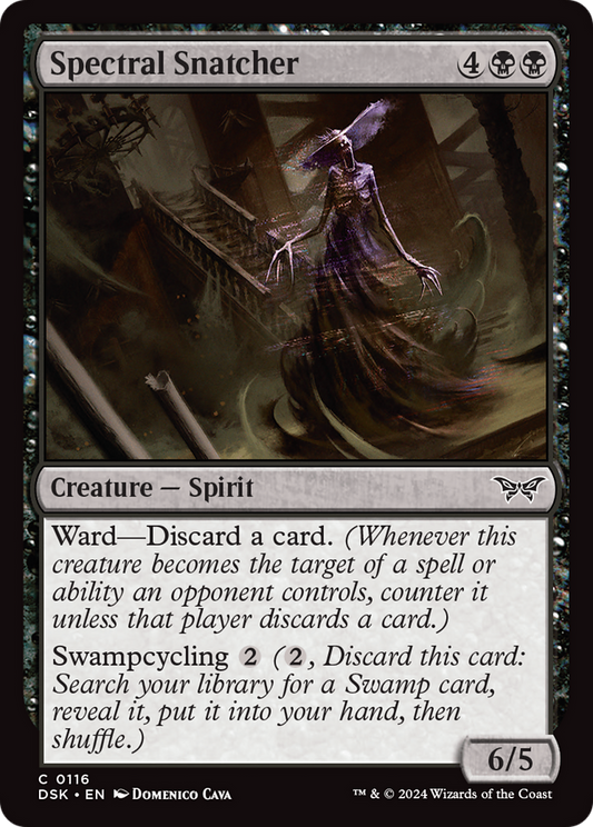 Spectral Snatcher [Duskmourn: House of Horror] Foil
