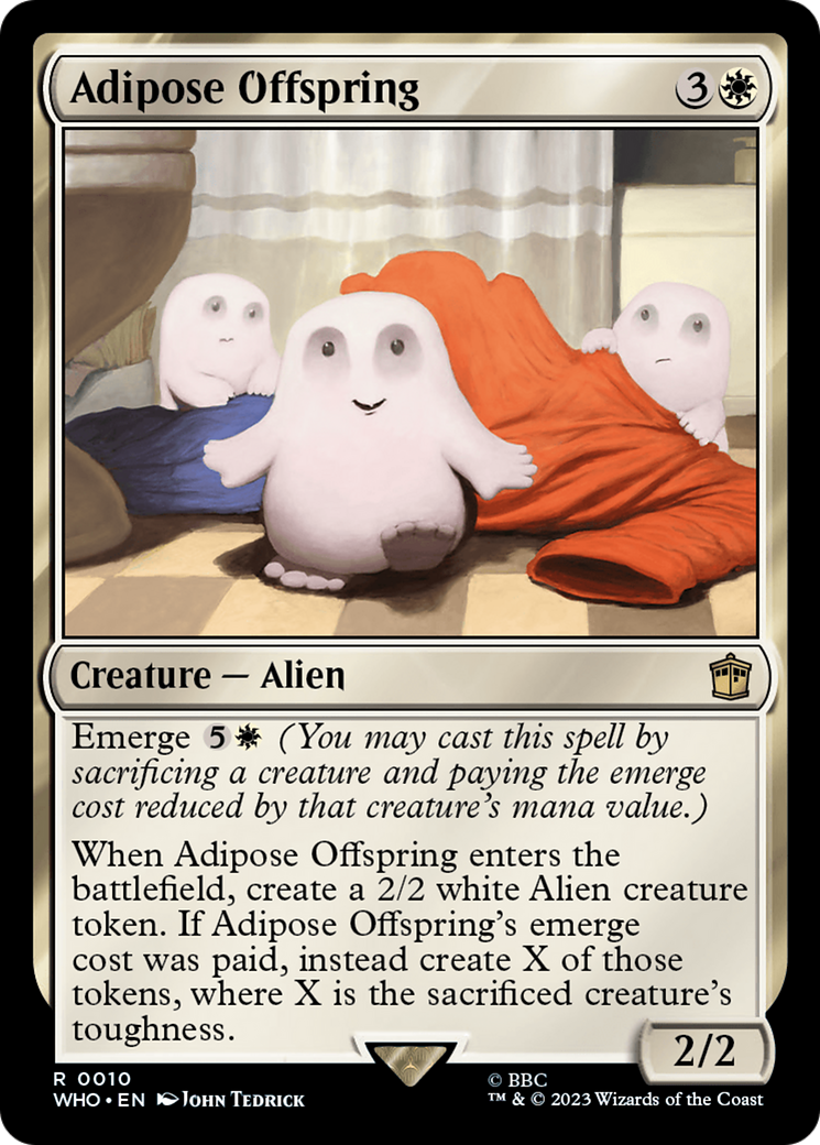 Adipose Offspring [Doctor Who] | Silver Goblin