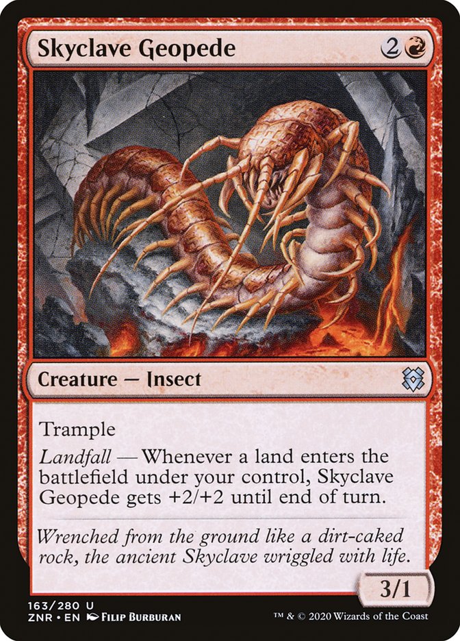 Skyclave Geopede [Zendikar Rising] | Silver Goblin