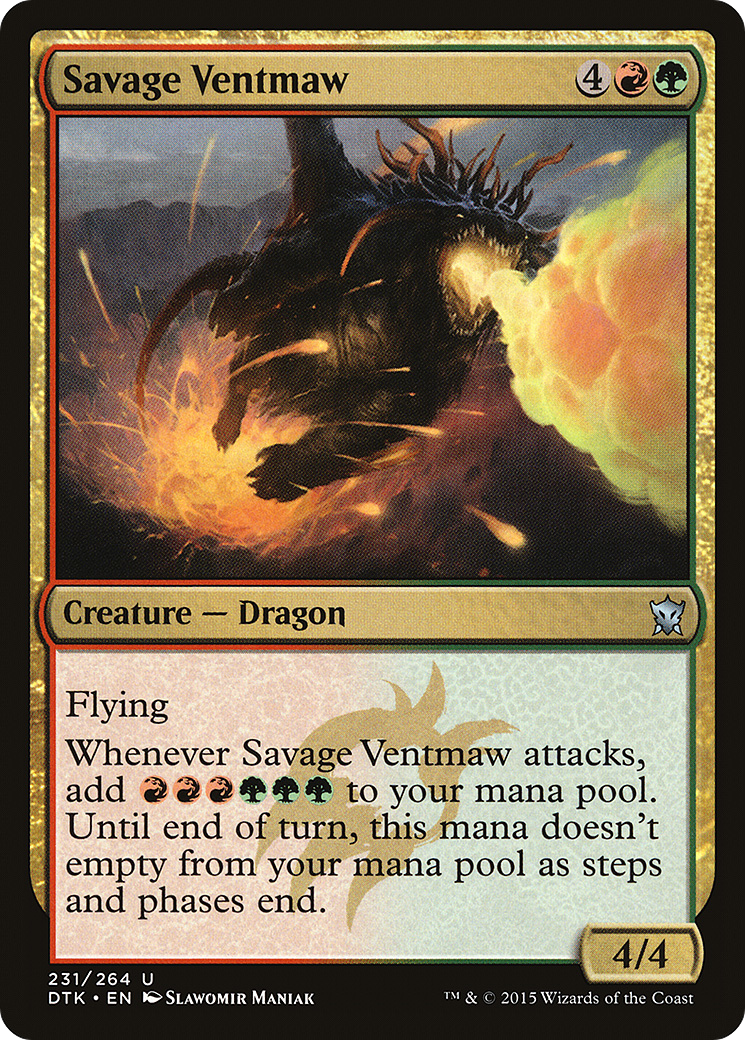 Savage Ventmaw (231) Foil - Dragons of Tarkir