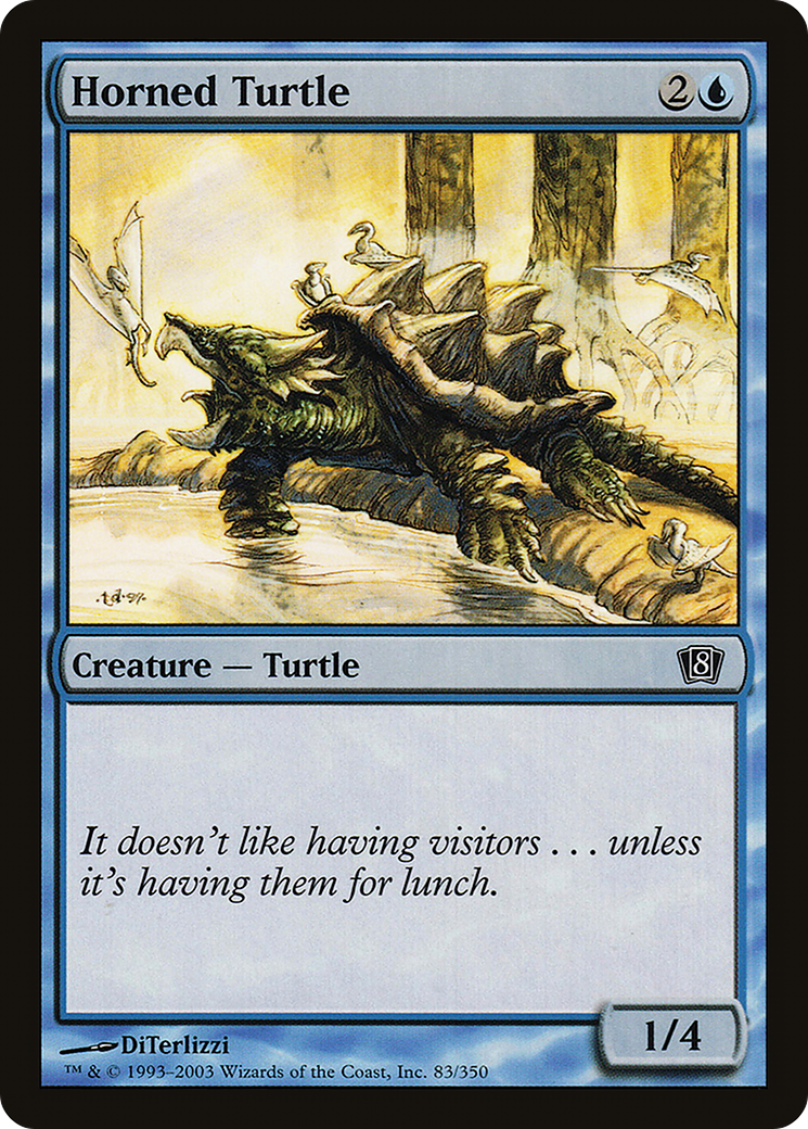 Horned Turtle (083) - Eighth Edition