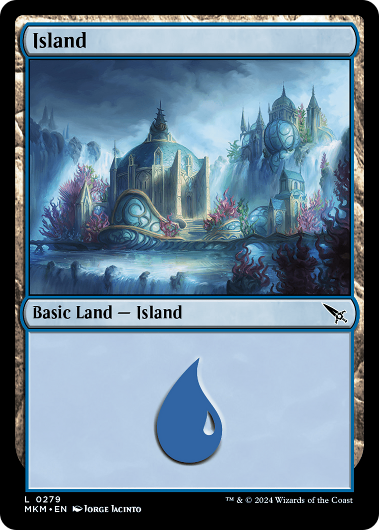 Island (0279) [Murders at Karlov Manor] Foil