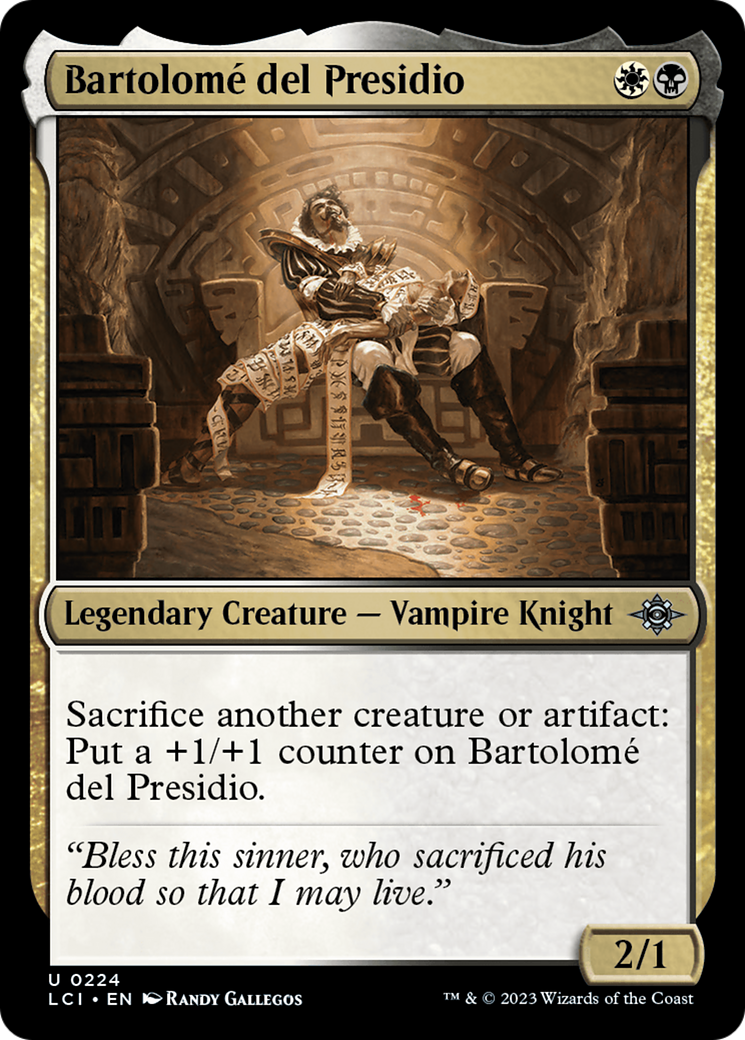Bartolome del Presidio [The Lost Caverns of Ixalan] Foil