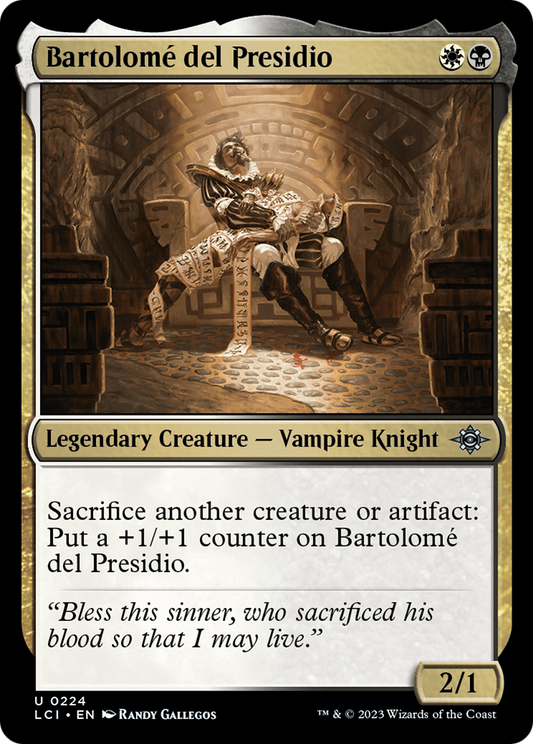 Bartolome del Presidio [The Lost Caverns of Ixalan] Foil