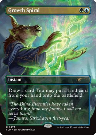 Growth Spiral (2472) Foil - Secret Lair Drop Series
