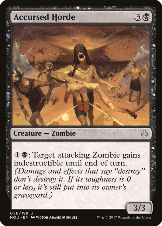 Accursed Horde [Hour of Devastation] Foil