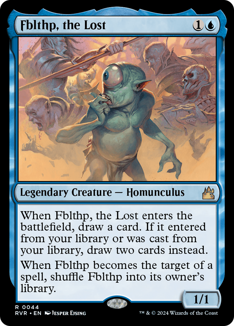 Fblthp, the Lost [Ravnica Remastered] | Silver Goblin