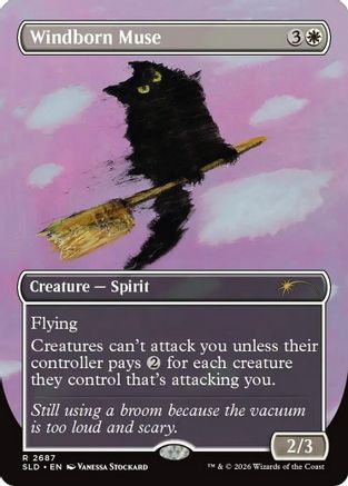 Windborn Muse (2687) - Secret Lair Drop Series