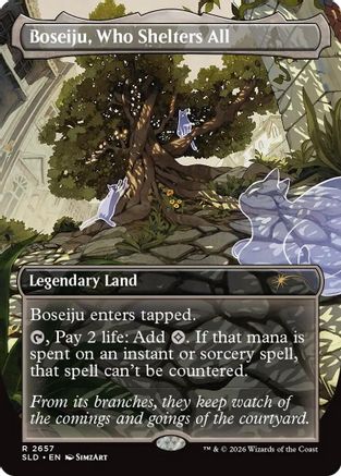 Boseiju, Who Shelters All (2657) Foil - Secret Lair Drop Series