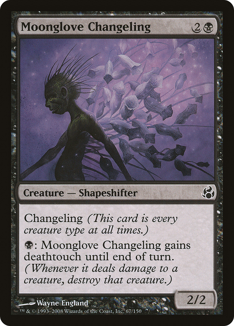 Moonglove Changeling [Morningtide] Foil