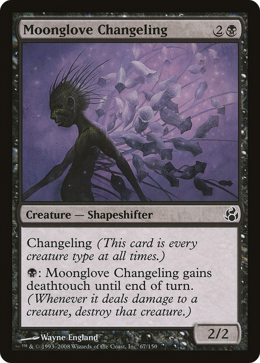 Moonglove Changeling [Morningtide] Foil