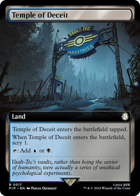 Temple of Deceit (Extended Art) [Fallout] Foil
